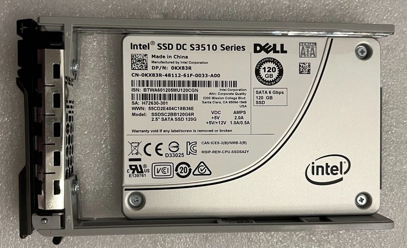 SSD-накопитель Dell SSDSC2BB120G6R