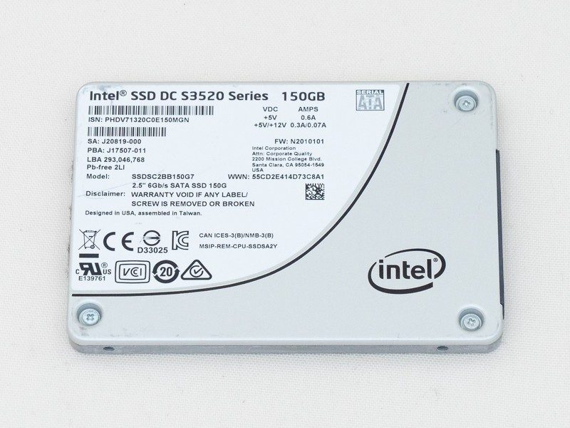 SSD-накопитель Intel SSDSC2BB150G7