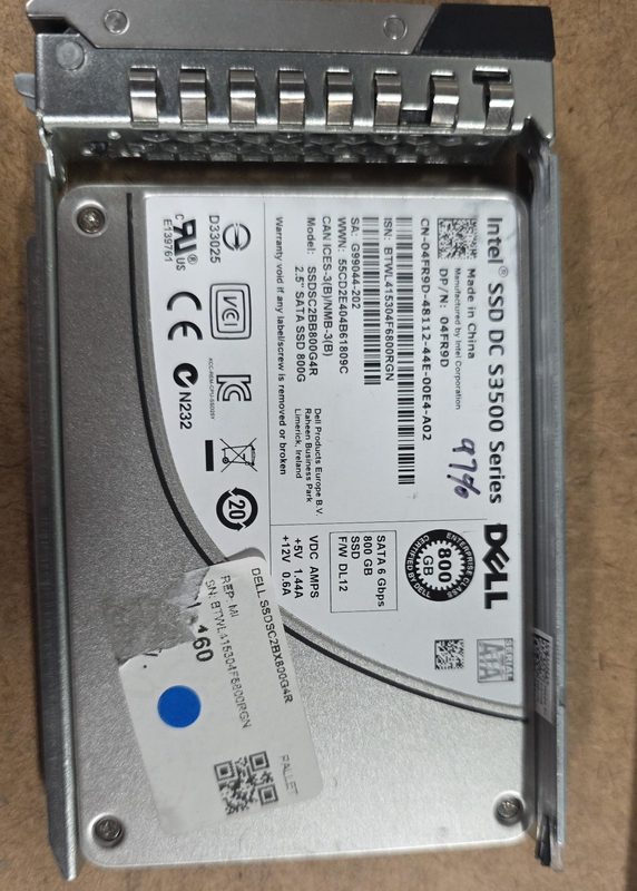 SSD-накопитель Dell SSDSC2BB800G4R