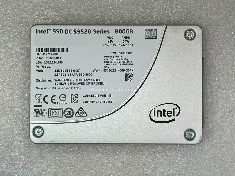 SSD-накопитель Intel SSDSC2BB800G7