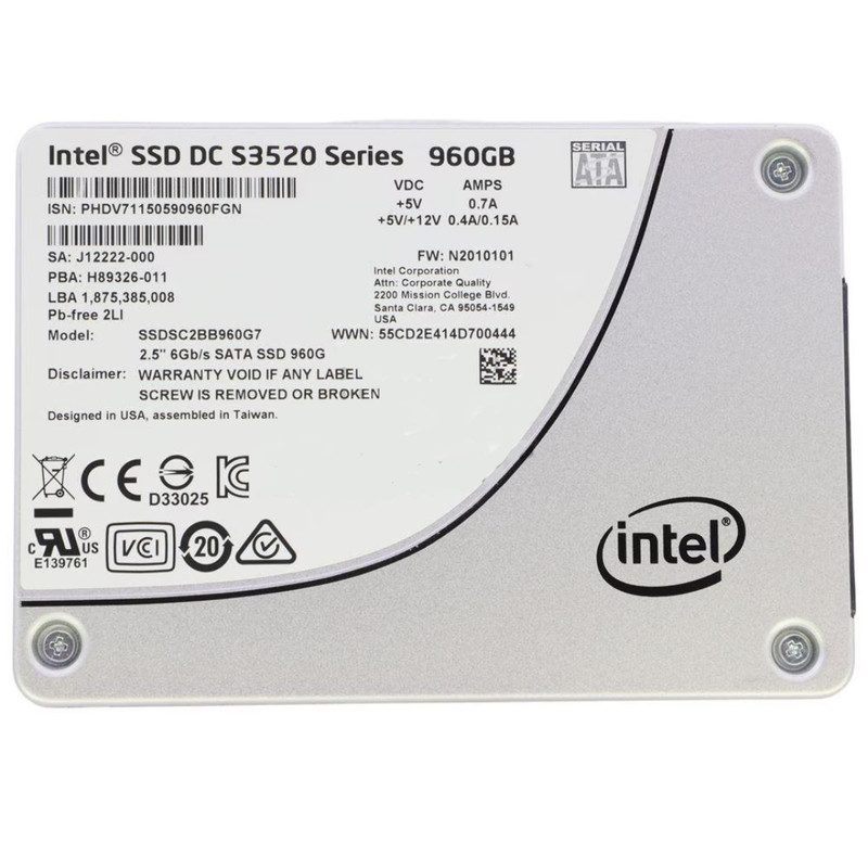 SSD-накопитель Intel SSDSC2BB960G7