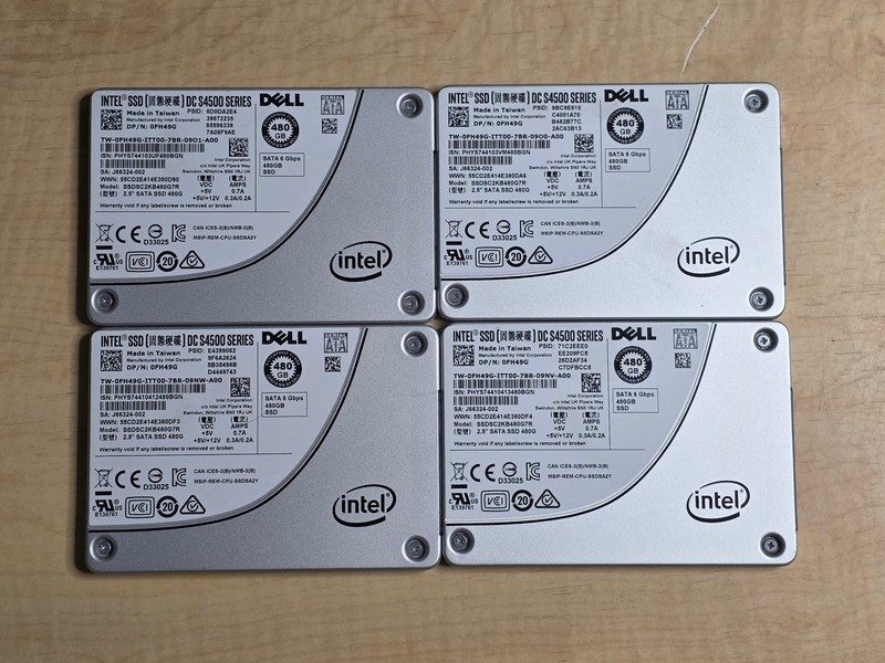 SSD-накопитель Dell SSDSC2KB480G7R