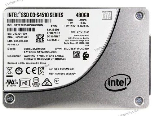 SSD-накопитель Intel SSDSC2KB480G8