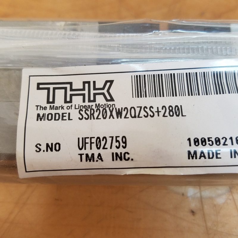 Линейная направляющая SSR20XW2QZSS+280L