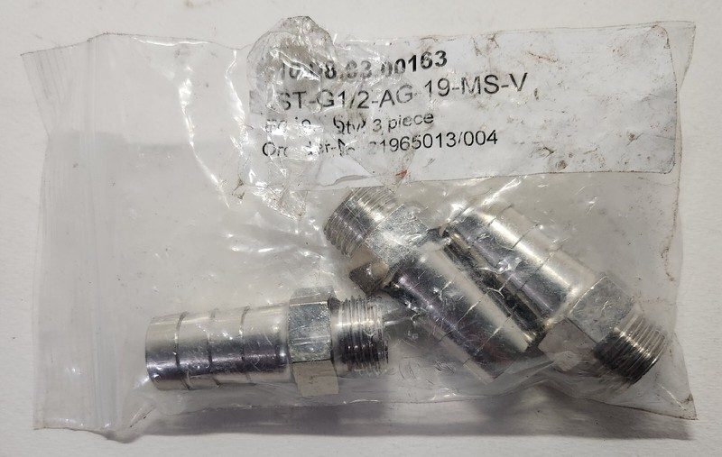 Пневмооборудование ST-G1/2-AG-19-MS-V