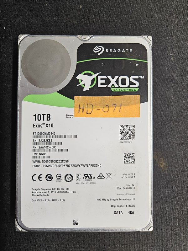Жёсткий диск Seagate ST10000NM0146