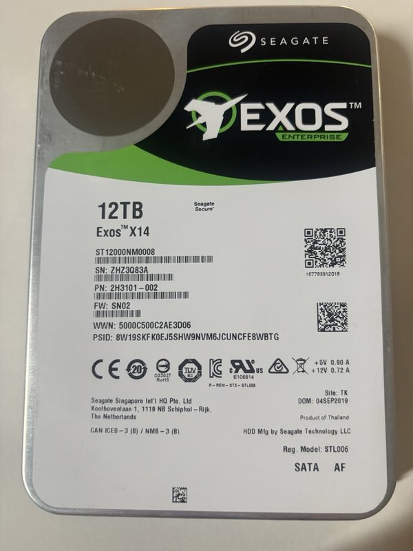 Жёсткий диск Seagate ST12000NM0008