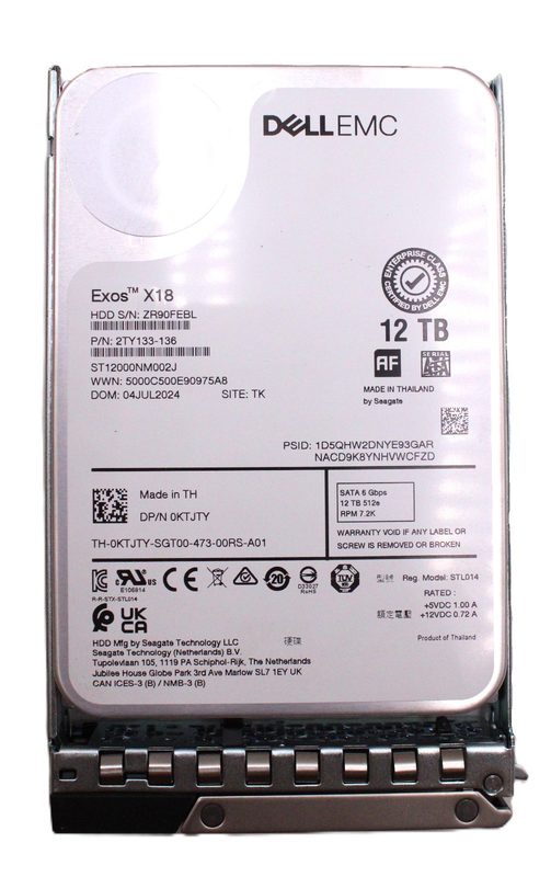 Жёсткий диск Dell ST12000NM002J