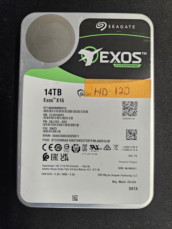 Жёсткий диск Seagate ST14000NM001G