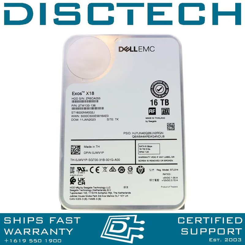 Жёсткий диск Dell ST16000NM002J