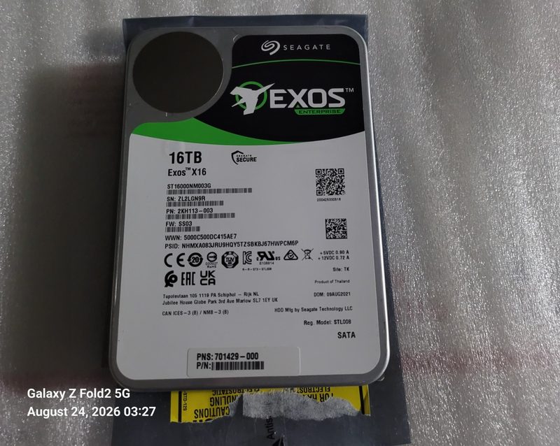 Жёсткий диск Seagate ST16000NM003G