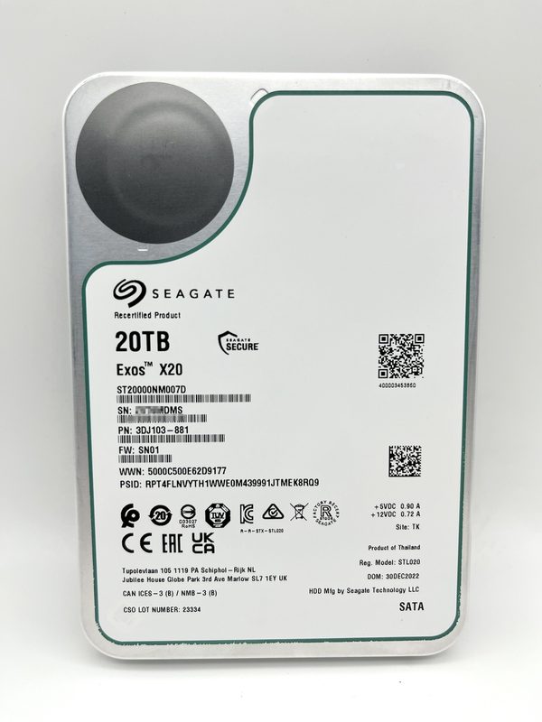 Жёсткий диск Seagate ST20000NM007D