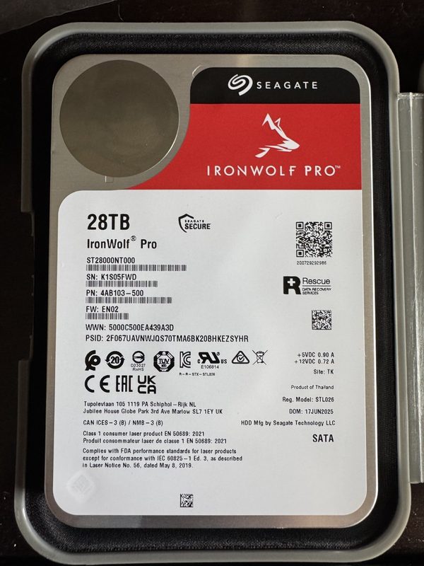 Жёсткий диск Seagate ST28000NT000