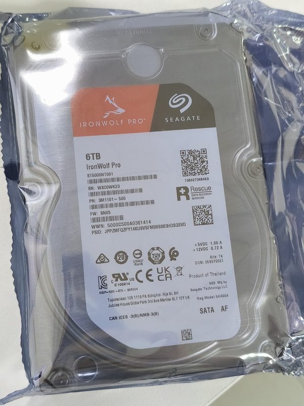 Жёсткий диск Seagate ST6000NT001