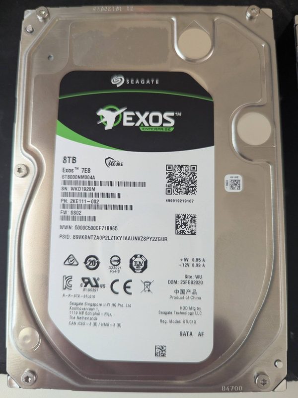 Жёсткий диск Seagate ST8000NM004A