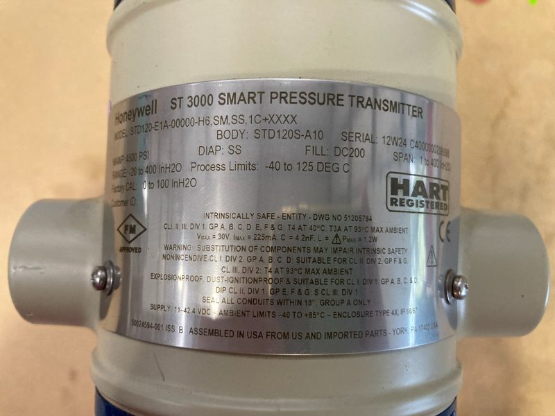 Датчик давления Honeywell STD120-E1A-00000-H6