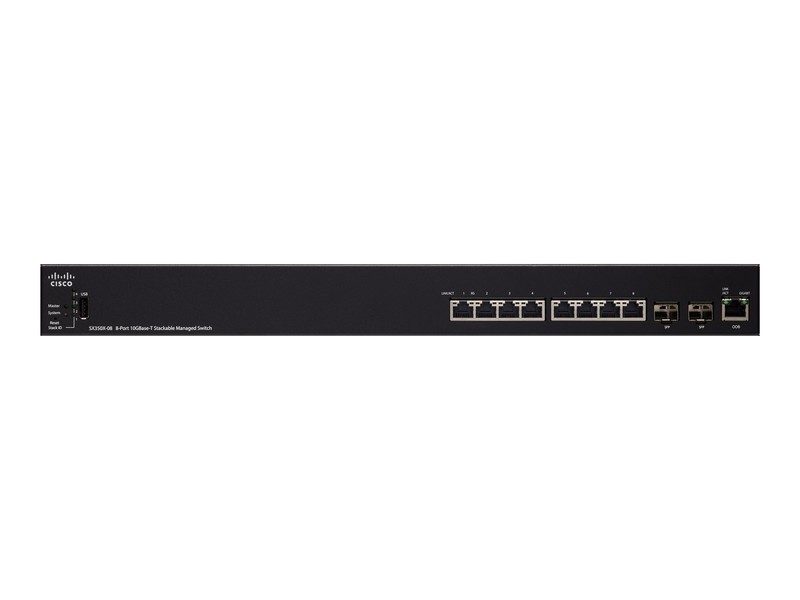 Коммутатор Cisco SX350X-08-K9-US