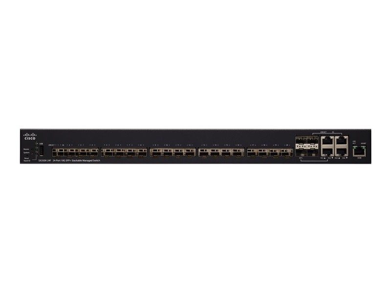 Коммутатор Cisco SX350X-24F-K9-CN