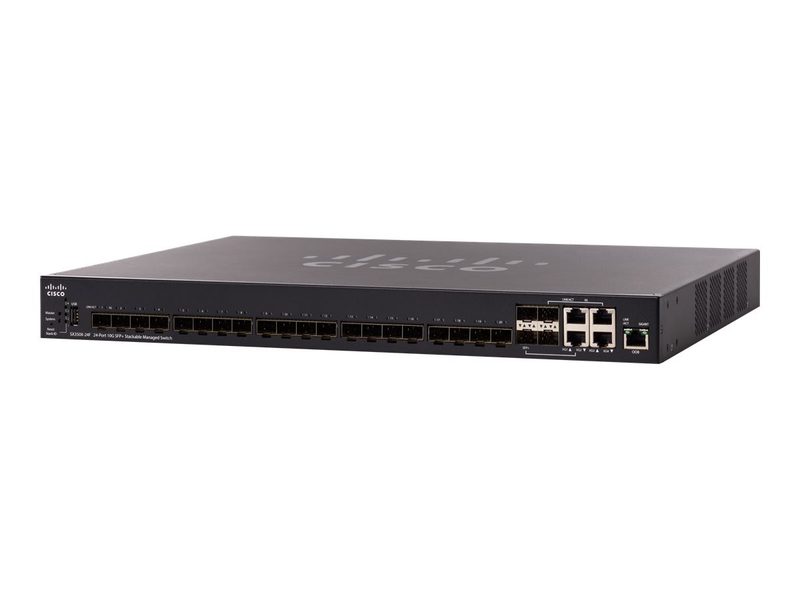 Коммутатор Cisco SX350X-24F-K9-UK
