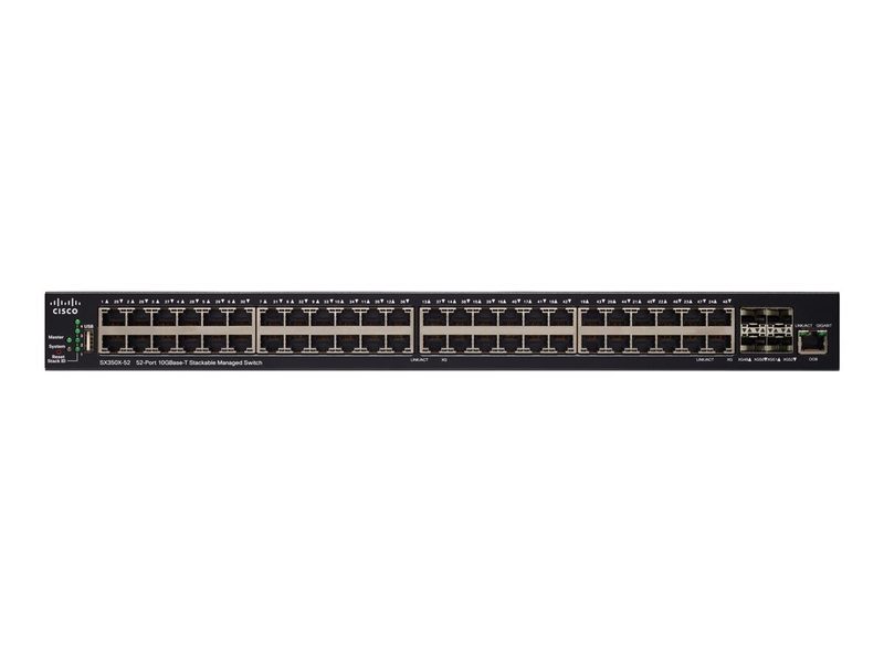 Коммутатор Cisco SX350X-52-K9-UK
