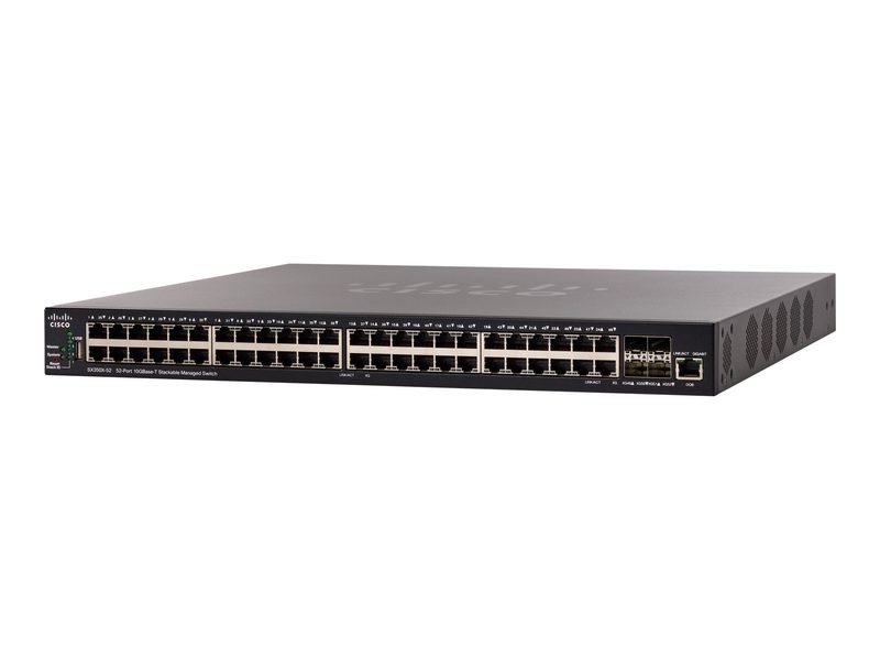 Коммутатор Cisco SX350X-52-K9