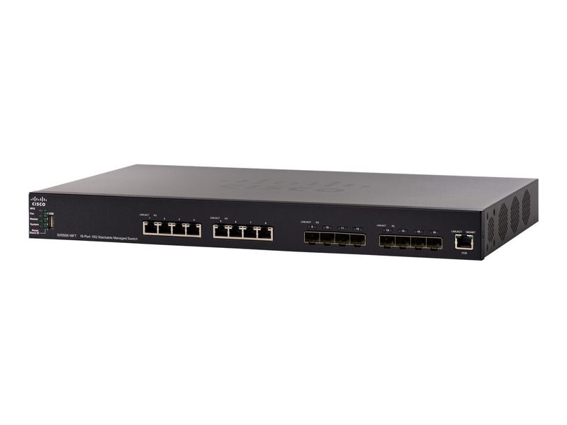 Коммутатор Cisco SX550X-16FT-K9-EU