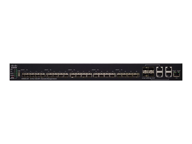 Коммутатор Cisco SX550X-24F-K9-AU