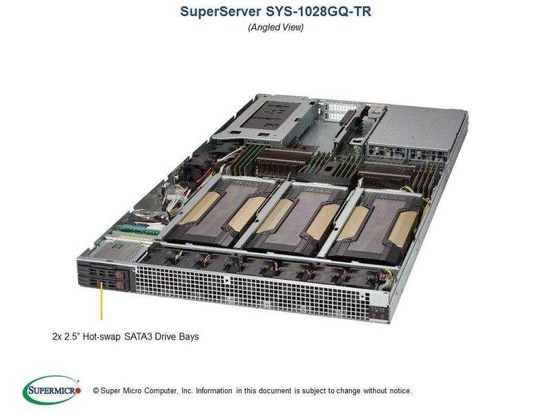 Сервер Supermicro SYS-1028GQ-TR