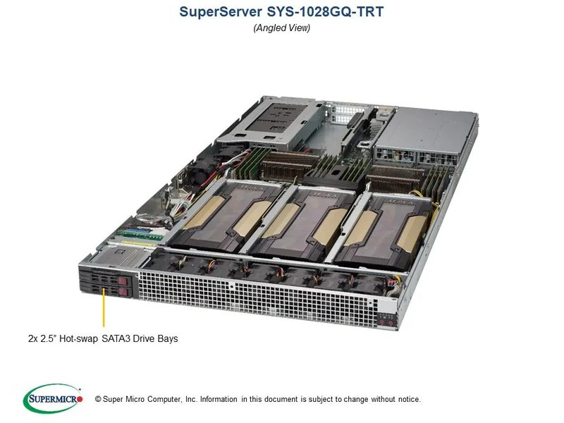 Сервер Supermicro SYS-1028GQ-TRT