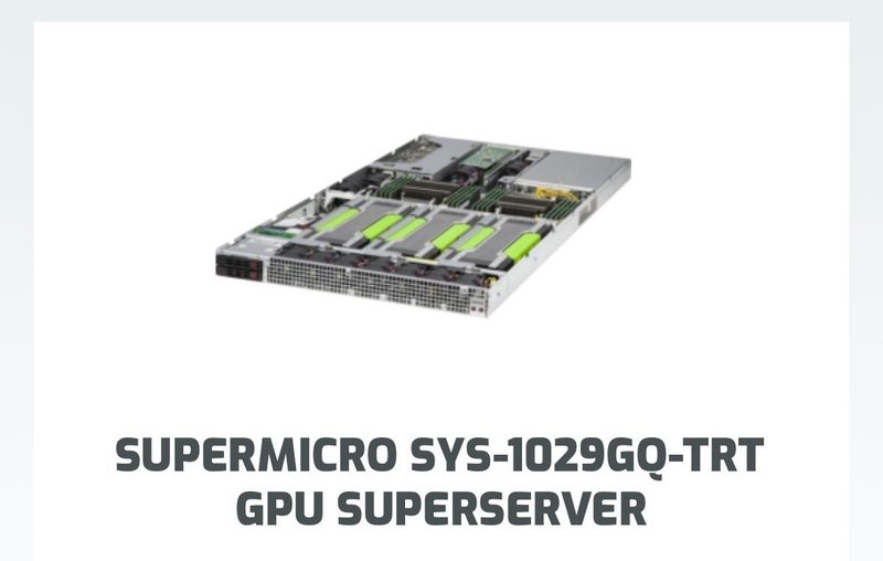 Сервер Supermicro SYS-1029GQ-TRT