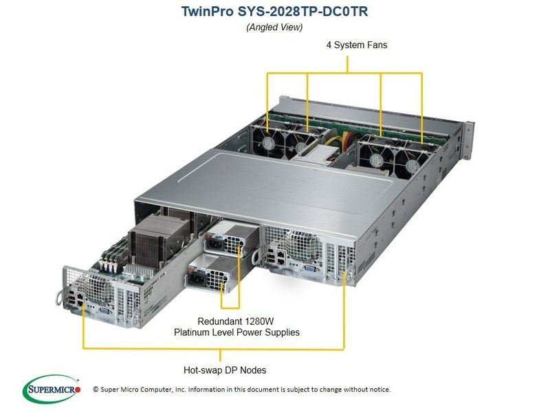 Сервер Supermicro SYS-2028TP-DC0TR
