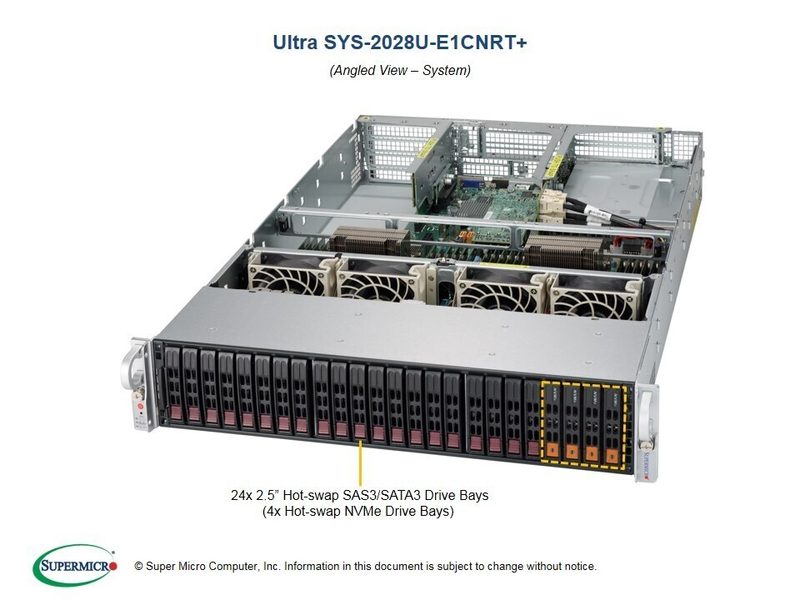 Сервер Supermicro SYS-2028U-E1CNRT