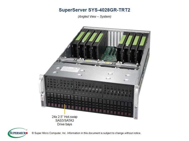 Ускоритель Supermicro SYS-4028GR-TRT2