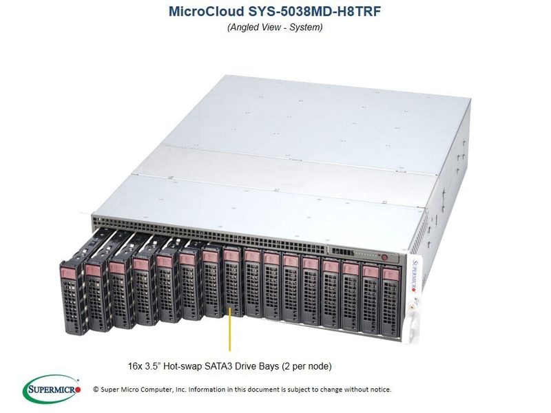 Сервер Supermicro SYS-5038MD-H8TRF