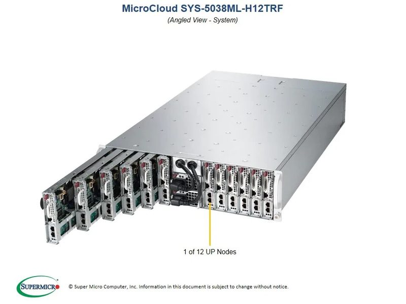 Сервер Supermicro SYS-5038ML-H12TRF