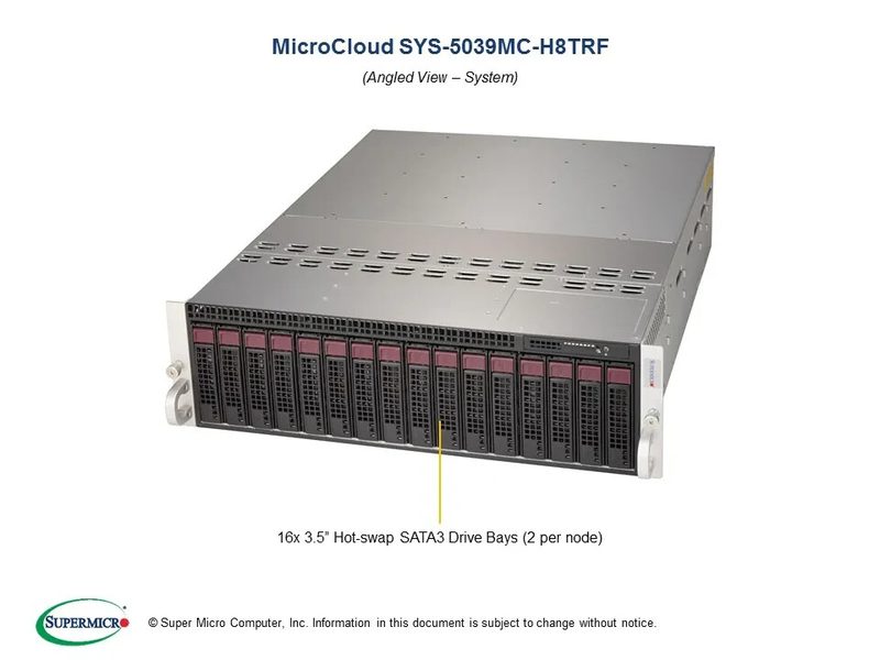 Сервер Supermicro SYS-5039MC-H8TRF