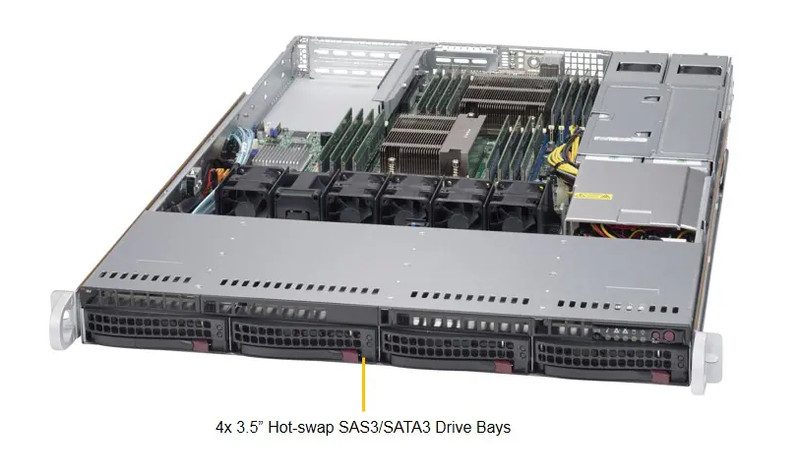 Сервер Supermicro SYS-6018R-WTRT