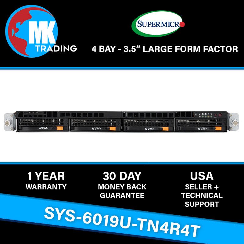 Сервер Supermicro SYS-6019U-TN4R4T