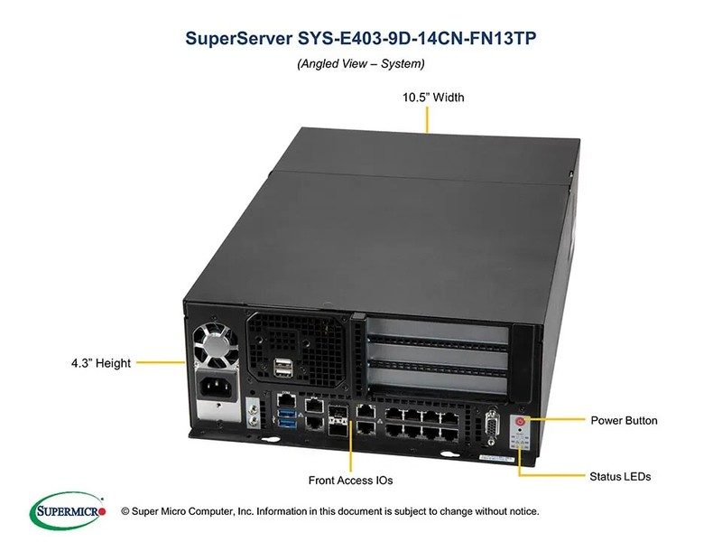 Сервер Supermicro SYS-E403-9D-14CN-FN13TP