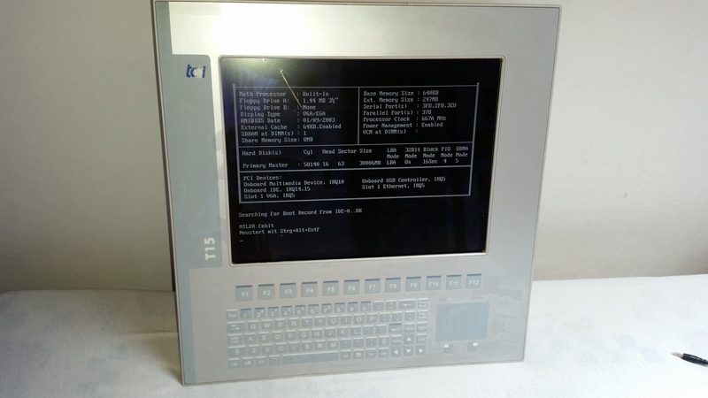 Промышленный компьютер T15-PC65/KB