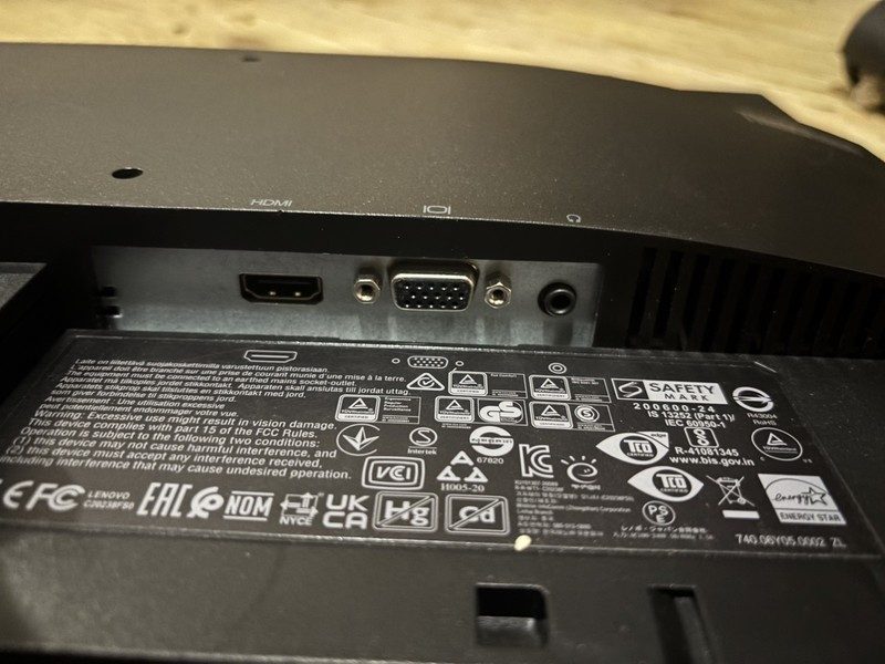 Монитор Lenovo T24H-20