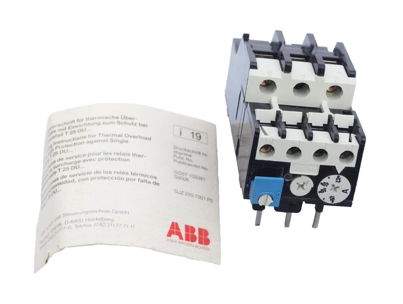 Реле защиты ABB T25DU