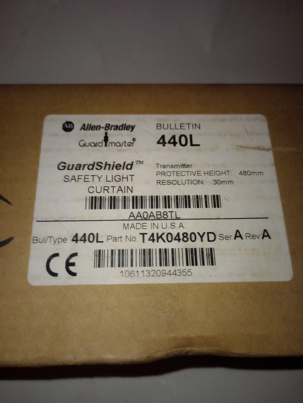 Световая завеса Allen-Bradley T4K0480YD