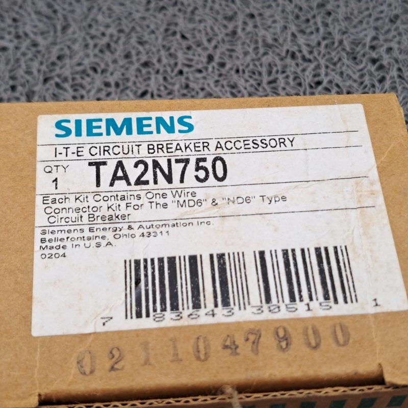 Автоматический выключатель Siemens TA2N750