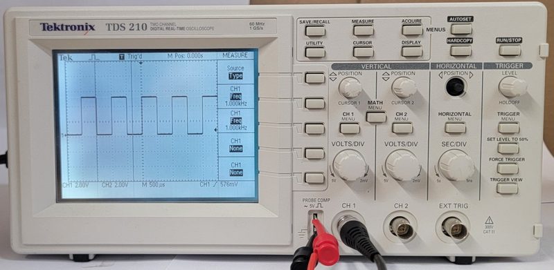 Осциллограф Tektronix TDS210