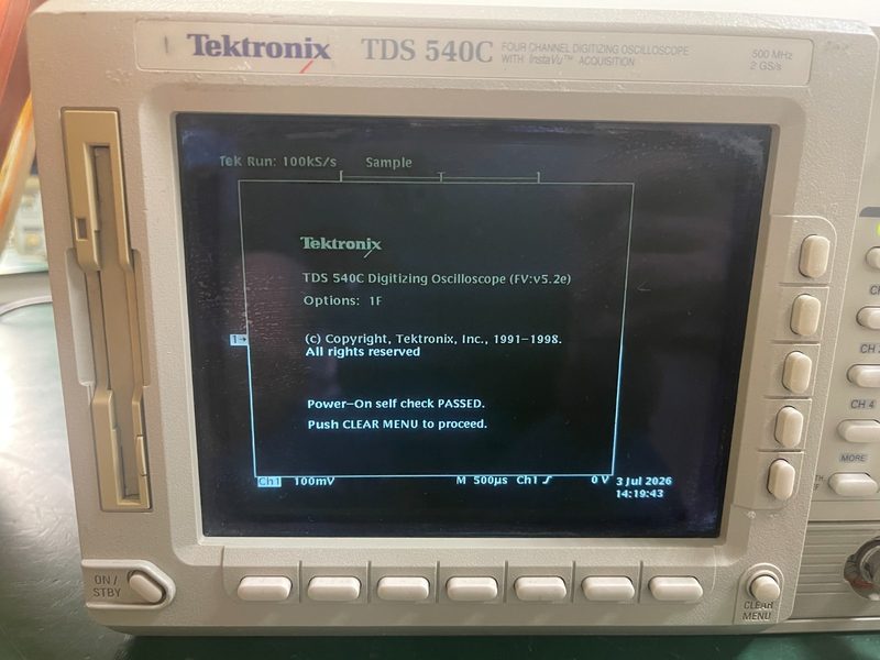 Осциллограф Tektronix TDS540C