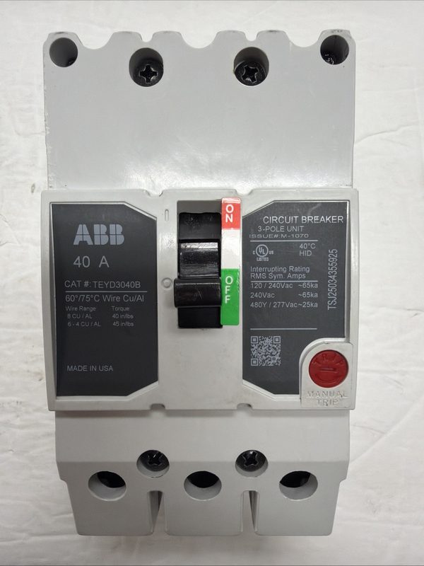 Автоматический выключатель ABB TEYD3040B