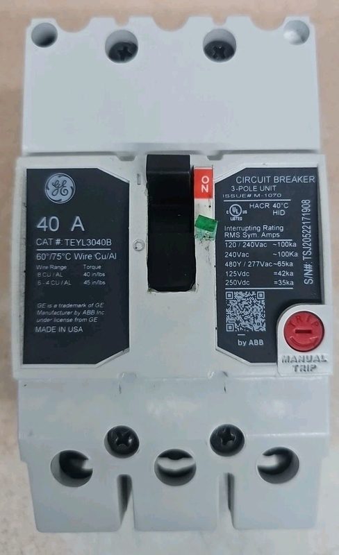 Автоматический выключатель TEYL3040B