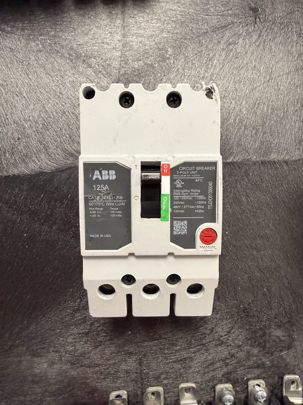 Автоматический выключатель ABB TEYL3125B