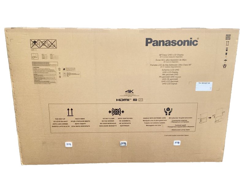 AV-оборудование Panasonic TH-98SQE1W
